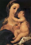 Pompeo Batoni The Madonna and the Nino painting